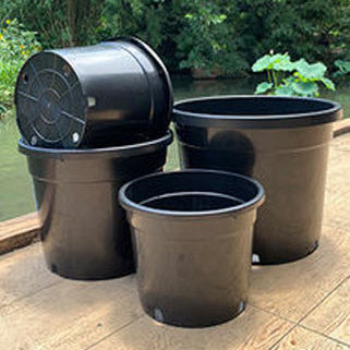 Горшок из пластика - Gallon Pot  - Jiangsu Grow-Green Agriculture Co., Ltd. - круглый / черный