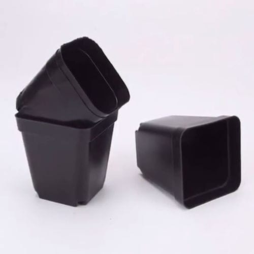 Горшок из пластика - RD series - Jiangsu Grow-Green Agriculture Co., Ltd. - квадратный / декоративный / черный