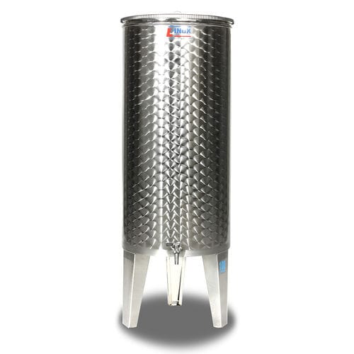 Резервуар для виноделия - L - INOX d.o.o. - открытый / вертикальный / из нержавеющей стали