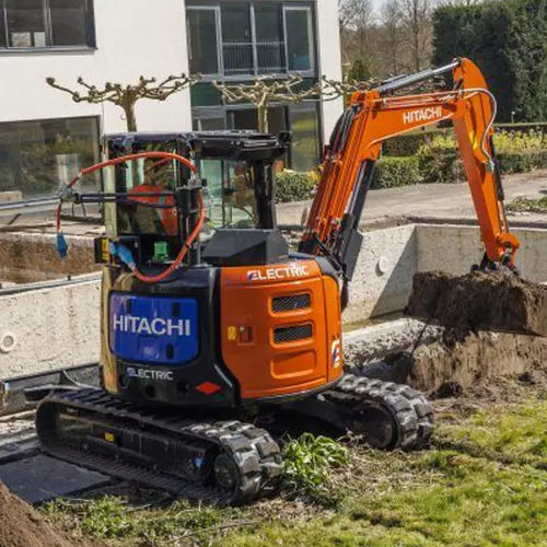 Гусеничный экскаватор - ZX55U-6EB - Hitachi Construction Machinery (Europe) - гидравлический / мини / с лезвием