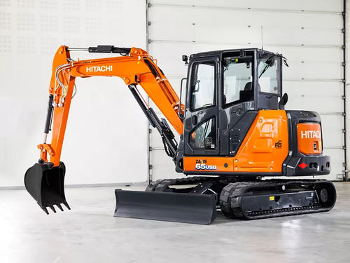 Экскаватор с лезвием - ZX65USB-6 - Hitachi Construction Machinery (Europe) - гусеничный / гидравлический / мини