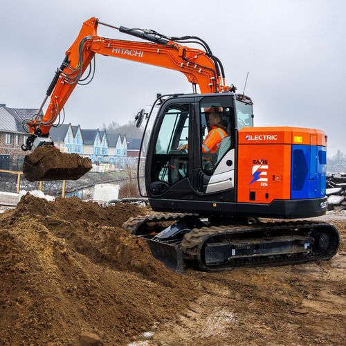 Гусеничный экскаватор - ZX85-6EB - Hitachi Construction Machinery (Europe) - компактный