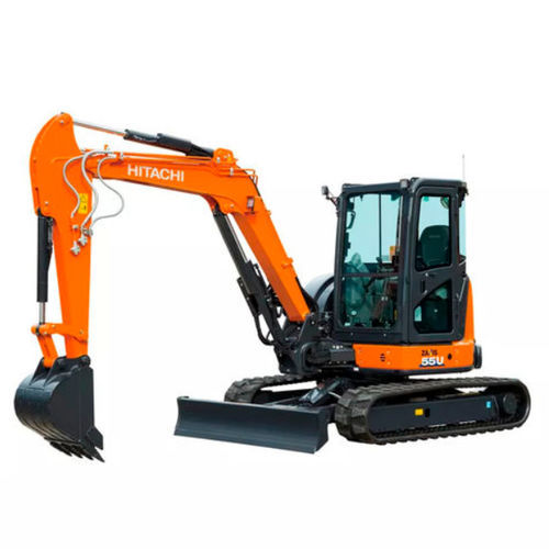 Экскаватор мини - ZX55U-6 - Hitachi Construction Machinery (Europe) - гусеничный / гидравлический / с лезвием