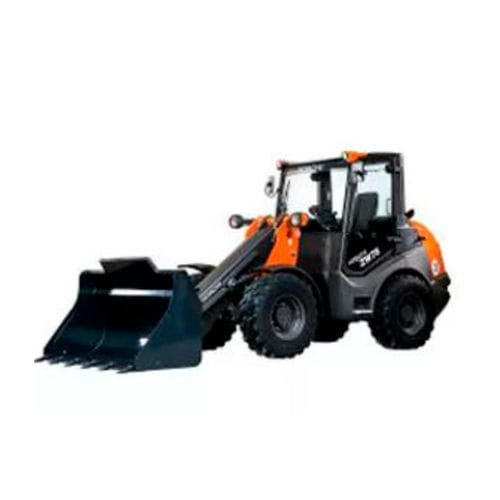 Компактный погрузчик - ZW75-6 - Hitachi Construction Machinery (Europe) - с кабиной