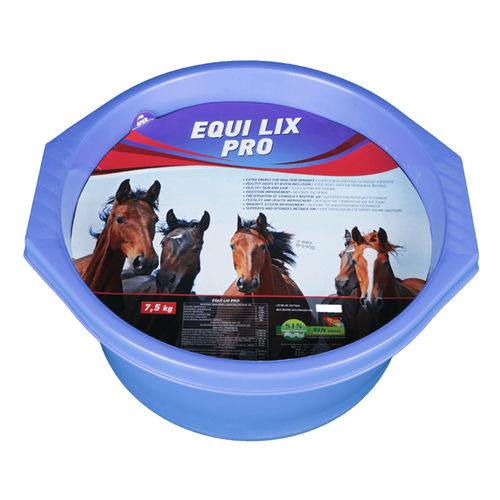Лизунец в ведре для мелассы - Equi Lix Pro - S.I.N. HELLAS - для лошадей / с микроэлементами / с витаминами
