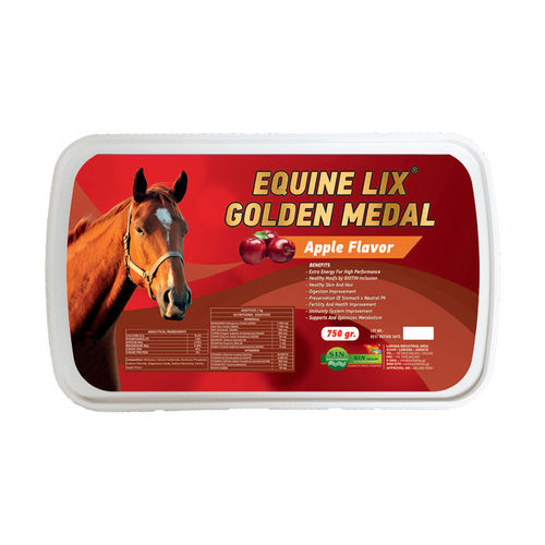 Лизунец в ведре для мелассы - Equine Lix Golden Medal - S.I.N. HELLAS - для лошадей / с микроэлементами / с витаминами
