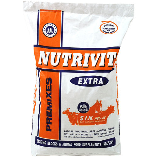 Кормовая добавка для животных - NUTRIVIT EXTRA - S.I.N. HELLAS - для крупного рогатого скота / для овец / для коз