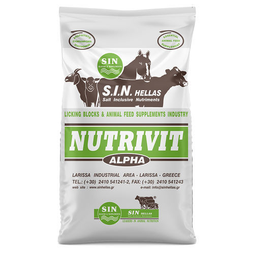 Кормовая добавка для животных - NUTRIVIT ALPHA - S.I.N. HELLAS - для овец / для коз / витамины