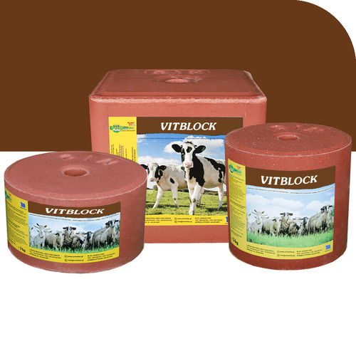 Лизунец для крупного рогатого скота - VITBLOCK - S.I.N. HELLAS - для лошадей / для овец / для коз
