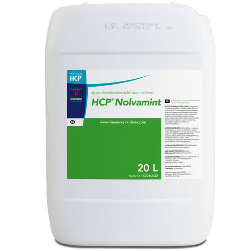 Антибактериальный раствор для очистки сосков - Nolvamint - heemskerk Dairy - после доения