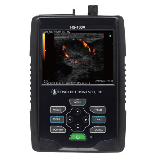 Переносной ветеринарный эхограф - HS-103V - HONDA ELECTRONICS CO.,LTD. - для крупных животных / линейный / для визуализации репродуктивных органов