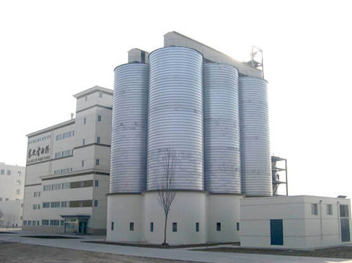 Зернохранилище для злаковых - SRON SILO ENGINEERING - из стали / круглое