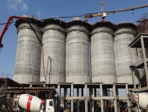 Зернохранилище для злаковых - SRON SILO ENGINEERING - из бетона / круглое