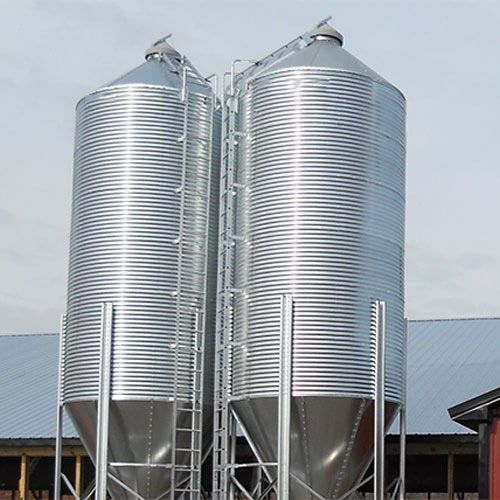 Зернохранилище для злаковых - SRON SILO ENGINEERING - для питания животных / для питания животных / из стали
