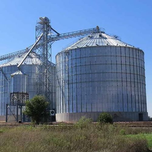 Зернохранилище для пшеницы - TCK series - SRON SILO ENGINEERING - из стали / из гальванизированной стали / с плоским дном