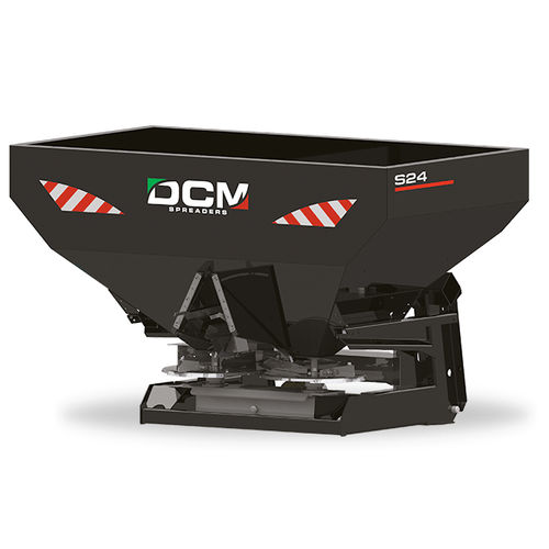 Навесной разбрасыватель удобрений - S24 series - DCM Spreaders - твердый / двойной диск / для профессионального использования