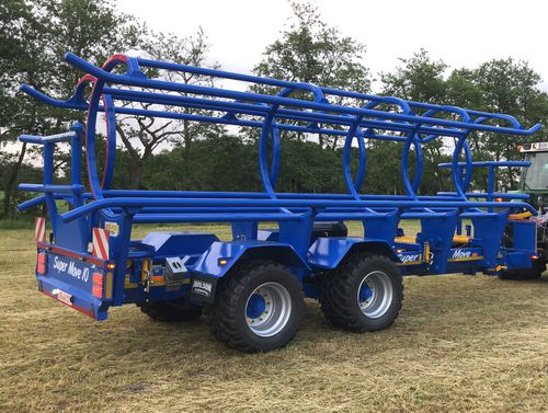 Погрузчик для тюков для круглых кип - Super Move 10 & 10S - Wilson Engineering - автоматическая разгрузка