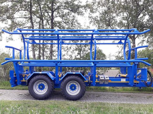 Погрузчик для тюков для круглых кип - Super Move 8 & 8S - Wilson Engineering - автоматическая разгрузка