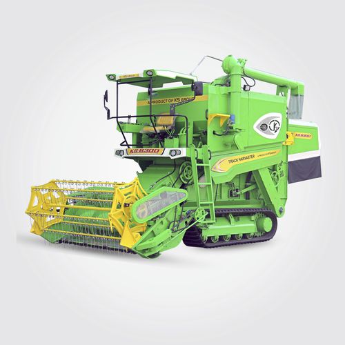 Зерноуборочный комбайн с молотильным барабаном - 6300 Mini - KS Agrotech Pvt. Ltd. - для пшеницы / для подсолнечника