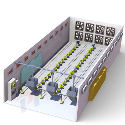 Система для разведения куриц-молодок со встроенной системой питания - Cangzhou Phoenix Breeding Equipment Co., Ltd.