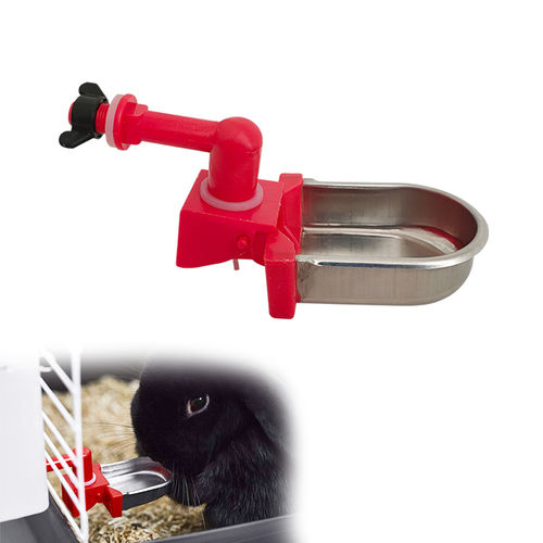 Водопойный желоб для кроликов - Cangzhou Phoenix Breeding Equipment Co., Ltd. - автоматический / из металла