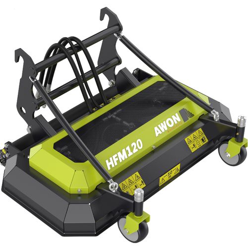 Навесная косилка - HFM120 - Jiangsu AWON Machinery and Equipment Co.,Ltd  - дисковая / с 3 дисками / для высокой травы