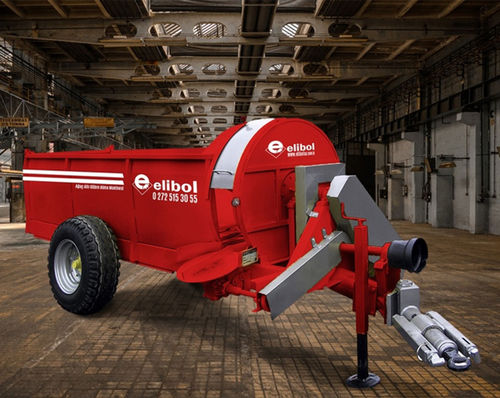 Прицепной разбрасыватель удобрений - EGR2800 - ELİBOL / AGRO TİGER - твердый / для винограда / для фруктового сада