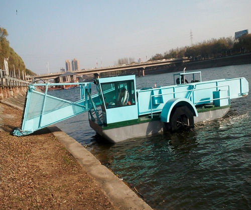 Уборочная машина подводная лодка для сбора водорослей - AWH707 - Relong - катер / с электродвигателем / струей воды