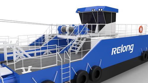 Уборочная машина подводная лодка для сбора водорослей - AWH1230 - Relong - самоходная / катер / с электродвигателем