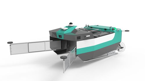 Уборочная машина без оператора - UCB200-43 - Relong - подводная лодка для сбора водорослей / катер
