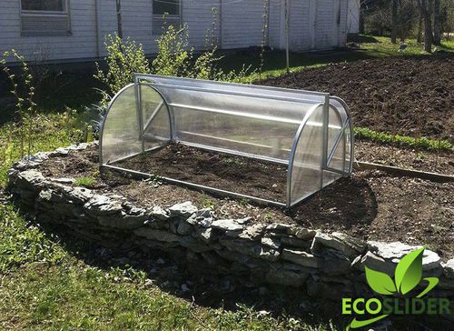 Теплица с одним сводом - Mini - Ecoslider Greenhouses and PremiFarm Aeroponic Vert - для садоводства / стальная конструкция
