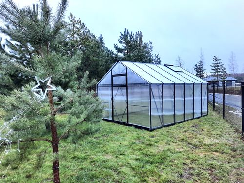Теплица с одним сводом - EH 3 - Ecoslider Greenhouses and PremiFarm Aeroponic Vert - промышленная / для садоводства / стальная конструкция