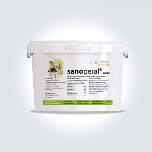 Кормовая добавка для животных - sanoperal Würfel - Zehentmayer Vitalstoffe - для крупного рогатого скота / для лошадей / для свинины