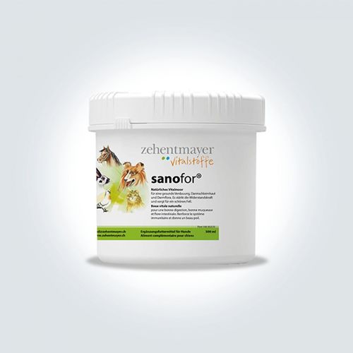 Кормовая добавка для животных - sanofor® 500 g – Moorliquid - Zehentmayer Vitalstoffe - для собак / в форме порошка / для пищеварения