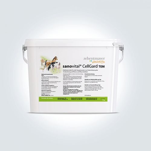 Кормовая добавка для животных - sanovital CellGard TEM - Zehentmayer Vitalstoffe - для крупного рогатого скота / витамины / селен