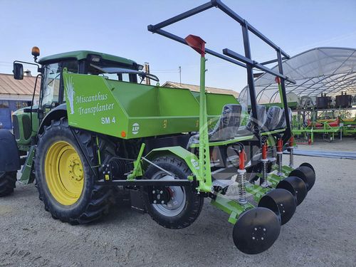 Посадочная машина для мискантуса - SM 4 - Agroservis - proizvodnja d.o.o. - автоматическая / 4 ряда / буксируемая