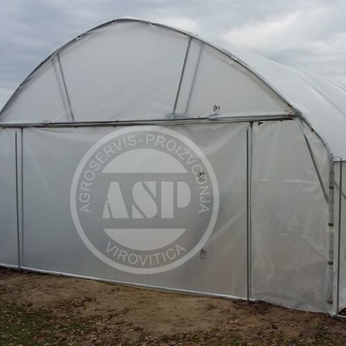 Однотуннельная теплица - P6 - Agroservis - proizvodnja d.o.o. - для садоводства / стальная конструкция / постоянная