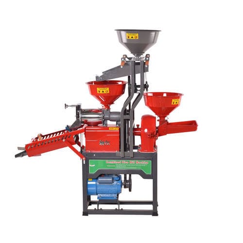 Мельница для зерен - 6NF-4H 3IN1 - Hunan Jinsong Machinery Co., Ltd. - для риса / молотковая / стационарная