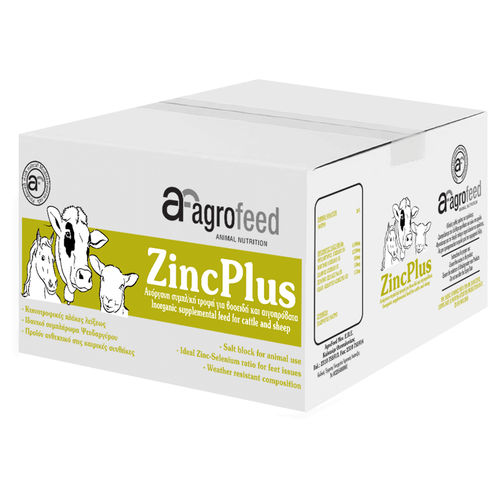 Лизунец для крупного рогатого скота - ZINCPLUS  - Agrofeed - для коз / для лошадей / для овец