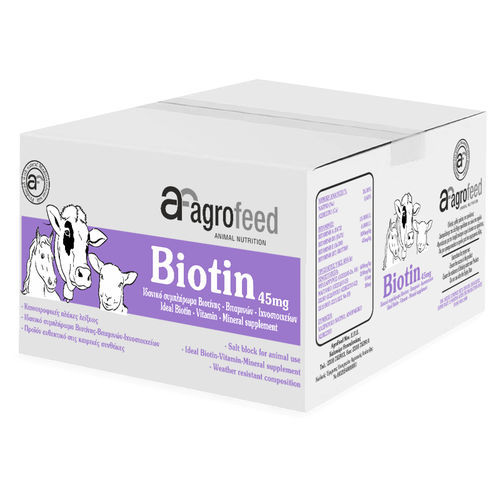 Лизунец для крупного рогатого скота - BIOTIN  - Agrofeed - для лошадей / для овец / для коз