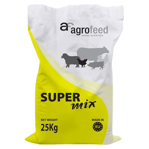 Кормовая добавка для животных - SuperMix Plus - Agrofeed - для телят / витамины / кальций