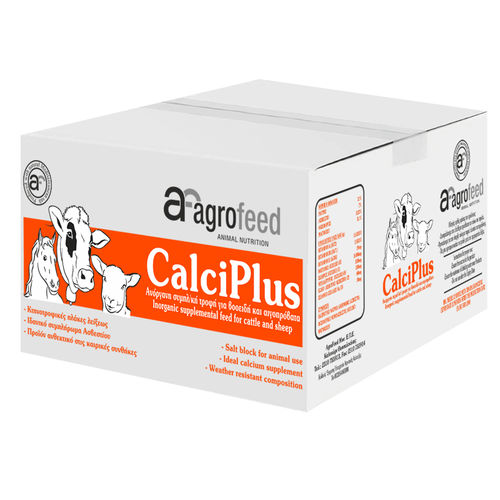 Лизунец для крупного рогатого скота - CALCIPLUS  - Agrofeed - для овец / для коз / с микроэлементами