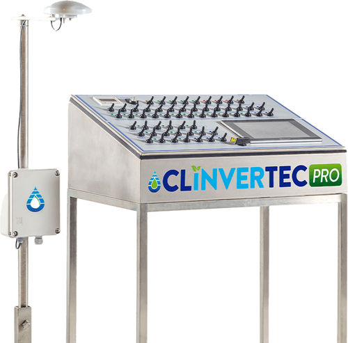Климатический контроллер для теплицы - CLINVERTEC PRO - Riegos y Tecnología, S.L. - для измерения температуры / влажности / для CO2