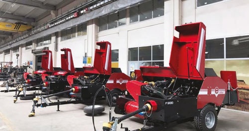 Пресс для квадратных кип - F610, EMS 005 - AGRO TIGER - с изменяемой камерой