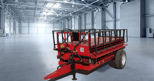 Тележка для сбора урожая для фруктового сада - EMT 30 - AGRO TIGER - самоходная / регулируемая по высоте