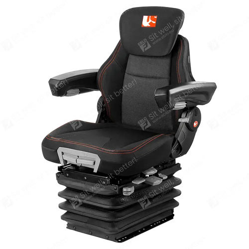 Сидение для трактора - Rancher Pro - EBLO Seating B.V. - с пневматической подвеской / с подлокотником