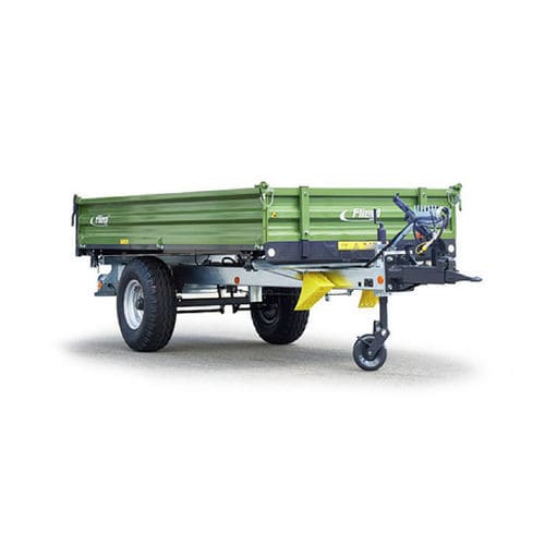 Опрокидной прицеп - EDK series  - Fliegl Agrartechnik GmbH - одноосный / сельскохозяйственный