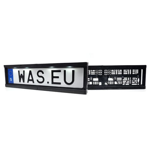 Подсветка номерного знака LED - W253 - PTS WAS Sp. J. - белая / красная / 12 В