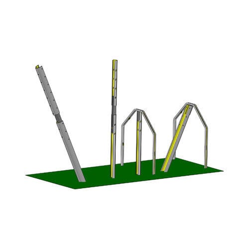 Дужка из металла - Système INTENSE (INT3NSE™)  - SLPA - Société Landaise de Profilage Acier - для колышка