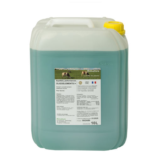 Кормовая добавка для животных - OLIGO2LEMENTS I+ - Bionature - для крупного рогатого скота / для овец / витамины